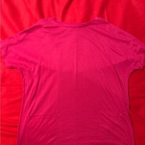 Women’s Tunic Top in Bright Pink